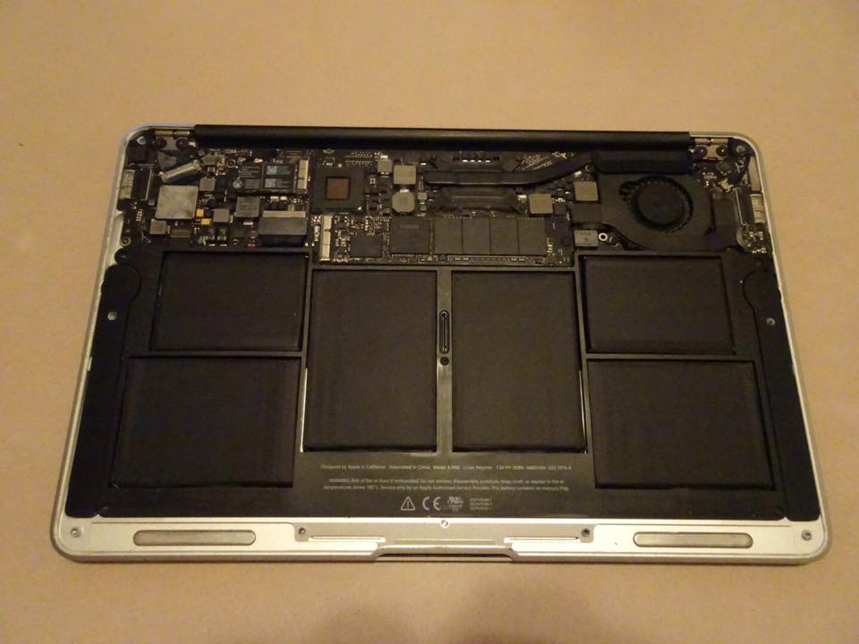 MacBookAirのJetDriveのSSD取り付け2